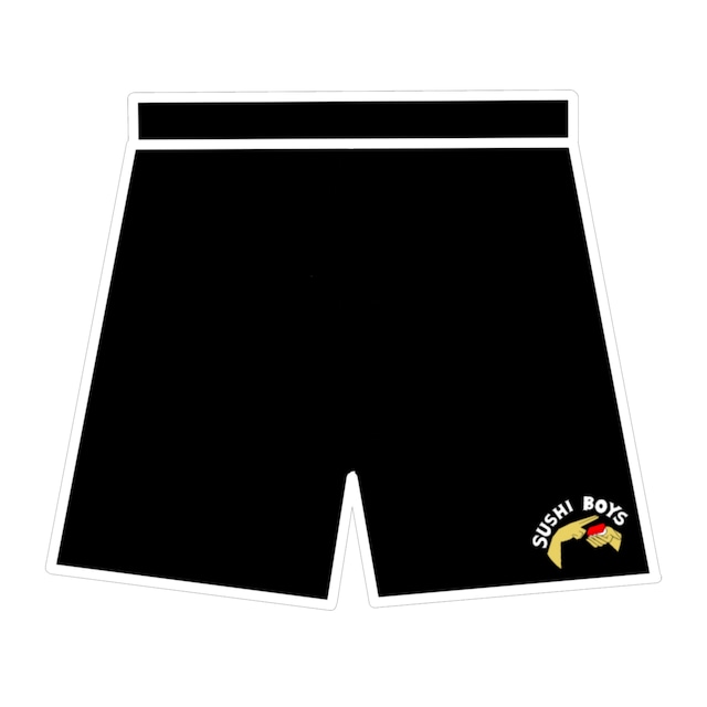 SUSHI shorts（black）【受注生産】